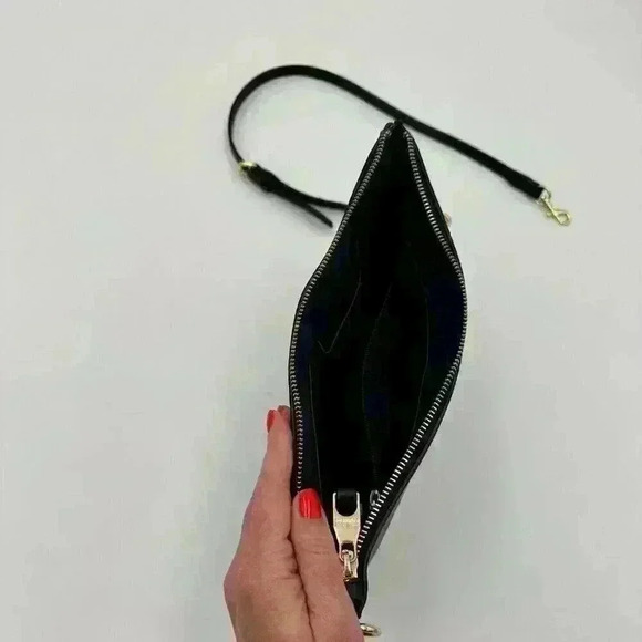 Versace Jeans Couture Logo Debossed Crossbody Bag (Like New!) has COA - Picture 10 of 11